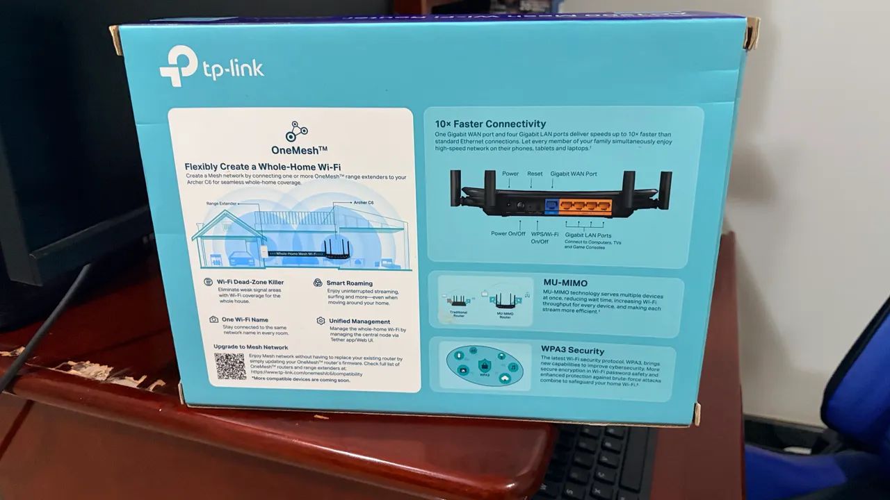 Roteador Tp Link Archer C6 - Foto 2