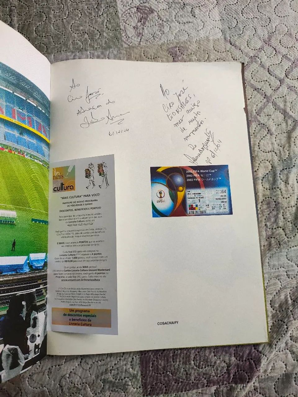 Capa da copa (autografado) - Foto 2