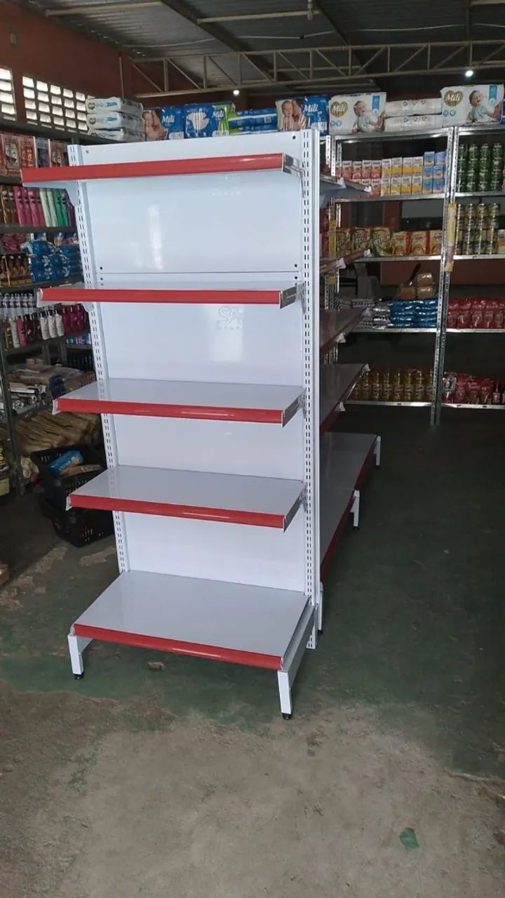 Gôndolas comerciais para quem deseja montar, ampliar ou modernizar seu estabelecimento. - Foto 2