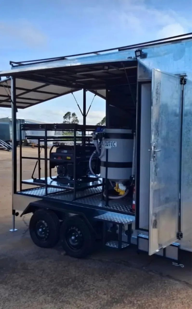 Carreta baú trailer para drone agrícola  - Foto 2