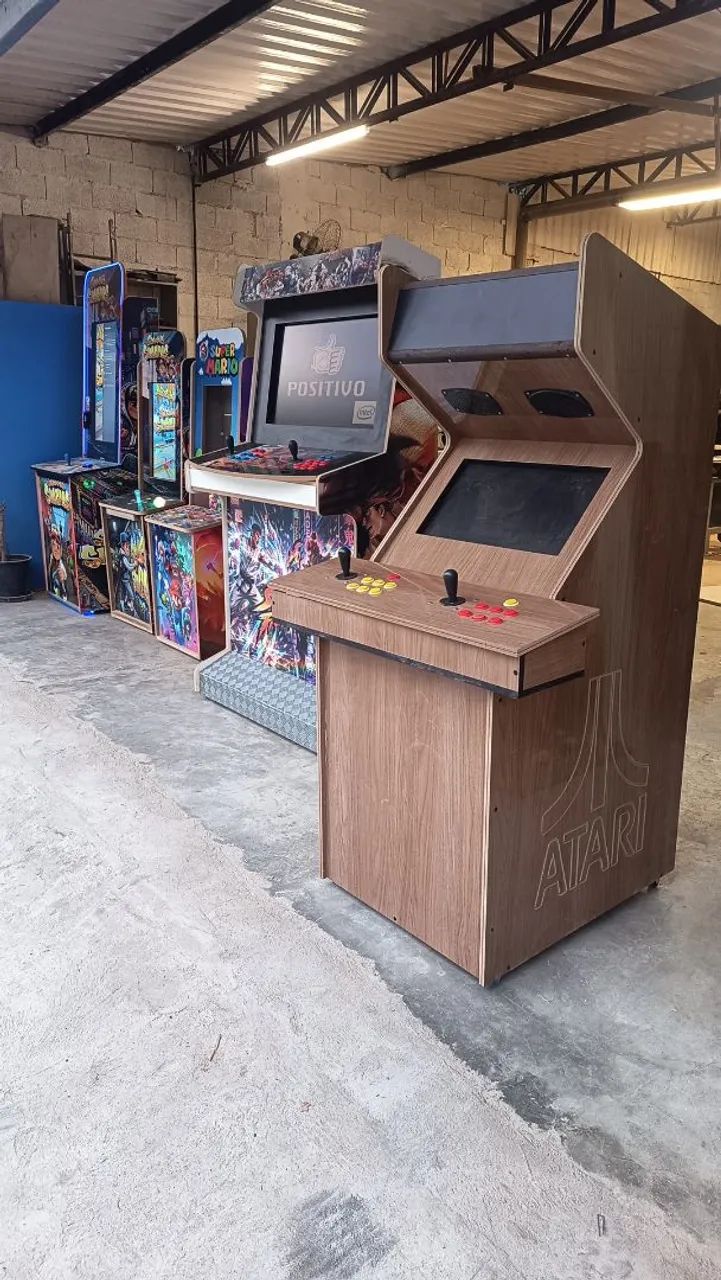 Fliperama Arcade 1200 jogos  - Foto 4