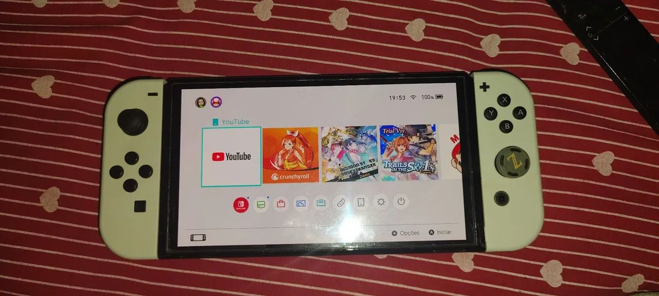 Nintendo switch caixa cabos incluso  - Foto 2