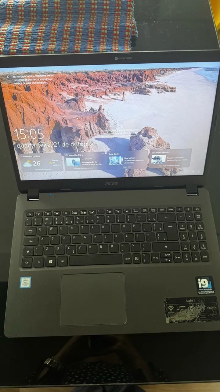 Notebook Acer Aspire -I5 6 ( perfeito estado)