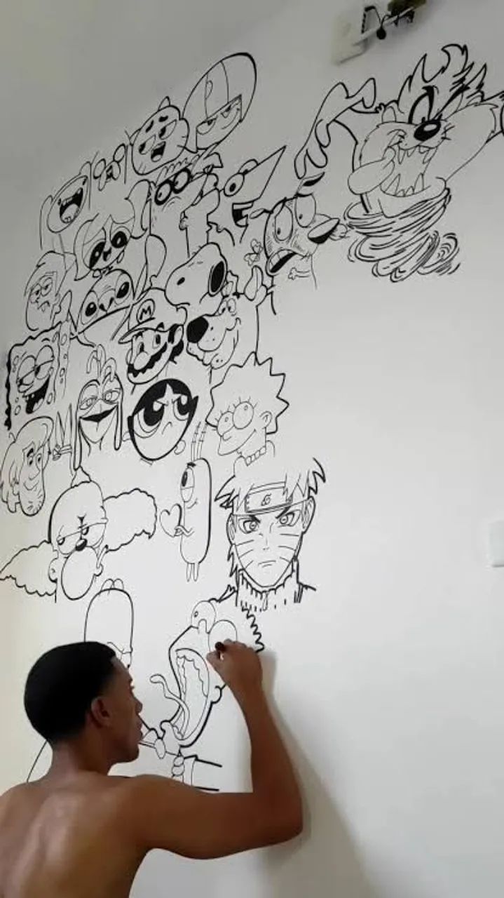 Decoração na parede/desenhos  - Foto 5