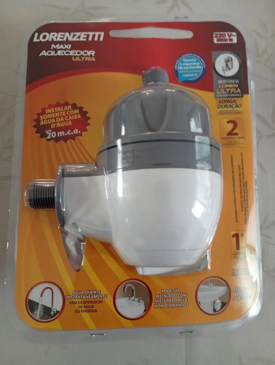 Aquecedor de Lavatório 