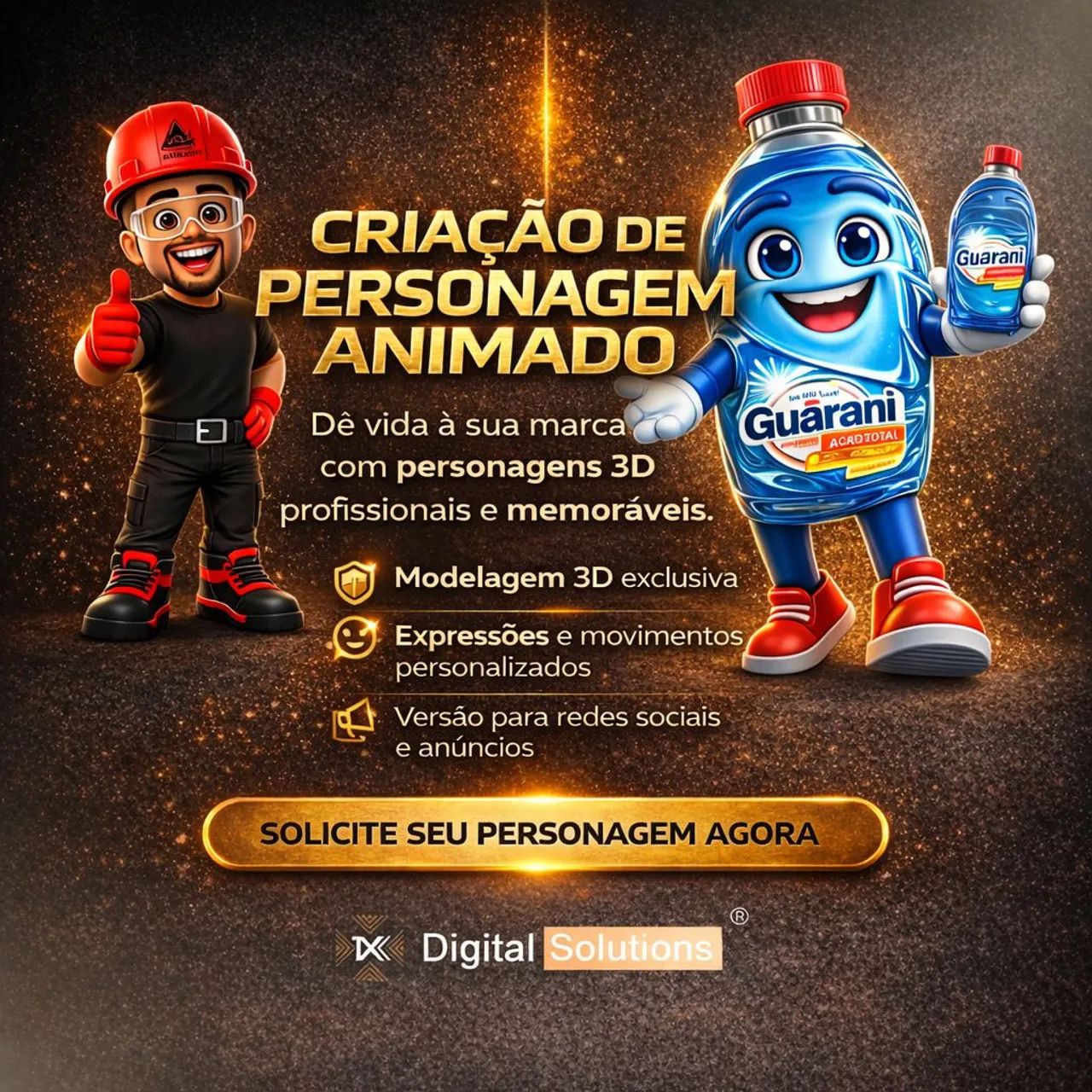 Transforme sua marca em um personagem 3D profissional e memorável ? - Foto 2
