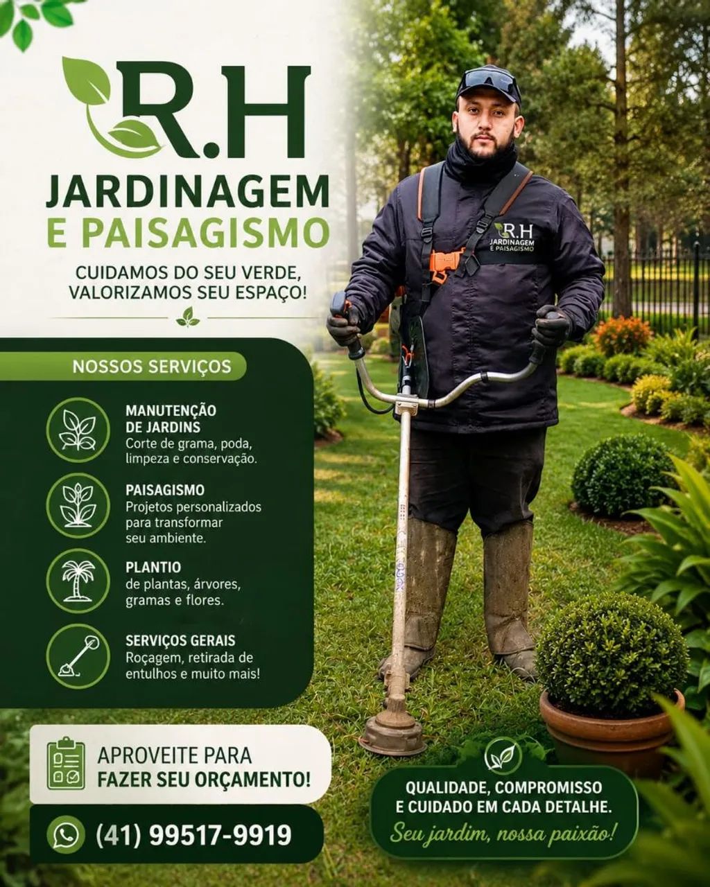 Jardinagem e paisagismo 