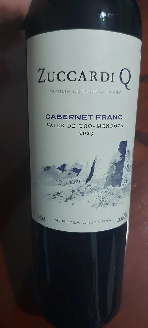 Vinho Tinto Argentino Zuccardi Q Cabernet Franc  - Foto 3