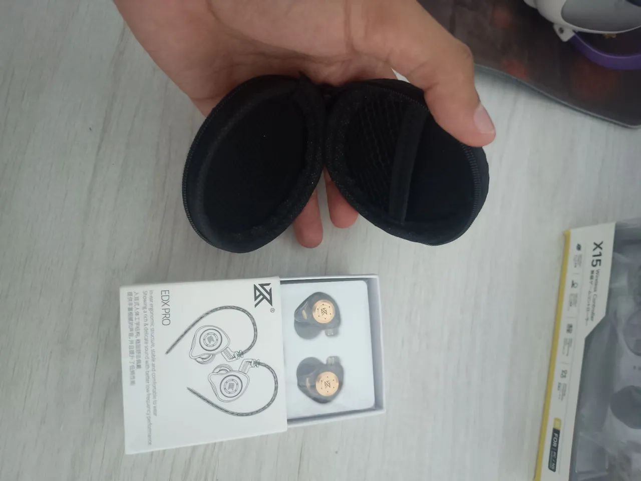 Fone KZ Edx pro com microfone novos lacrados (envio para todo Brasil) - Foto 2