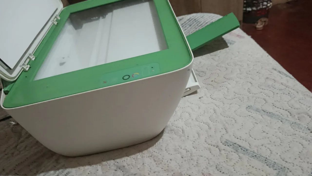 Impressora Multifuncional HP DeskJet Ink Advantage 2376 (Verde), C/ Cabos" - Foto 5