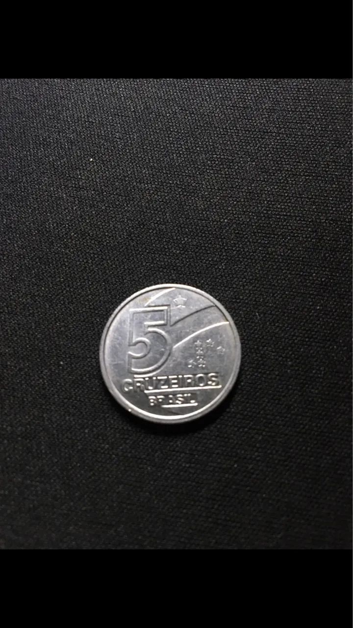 5 CRUZEIROS 1990 (Moeda Antiga)