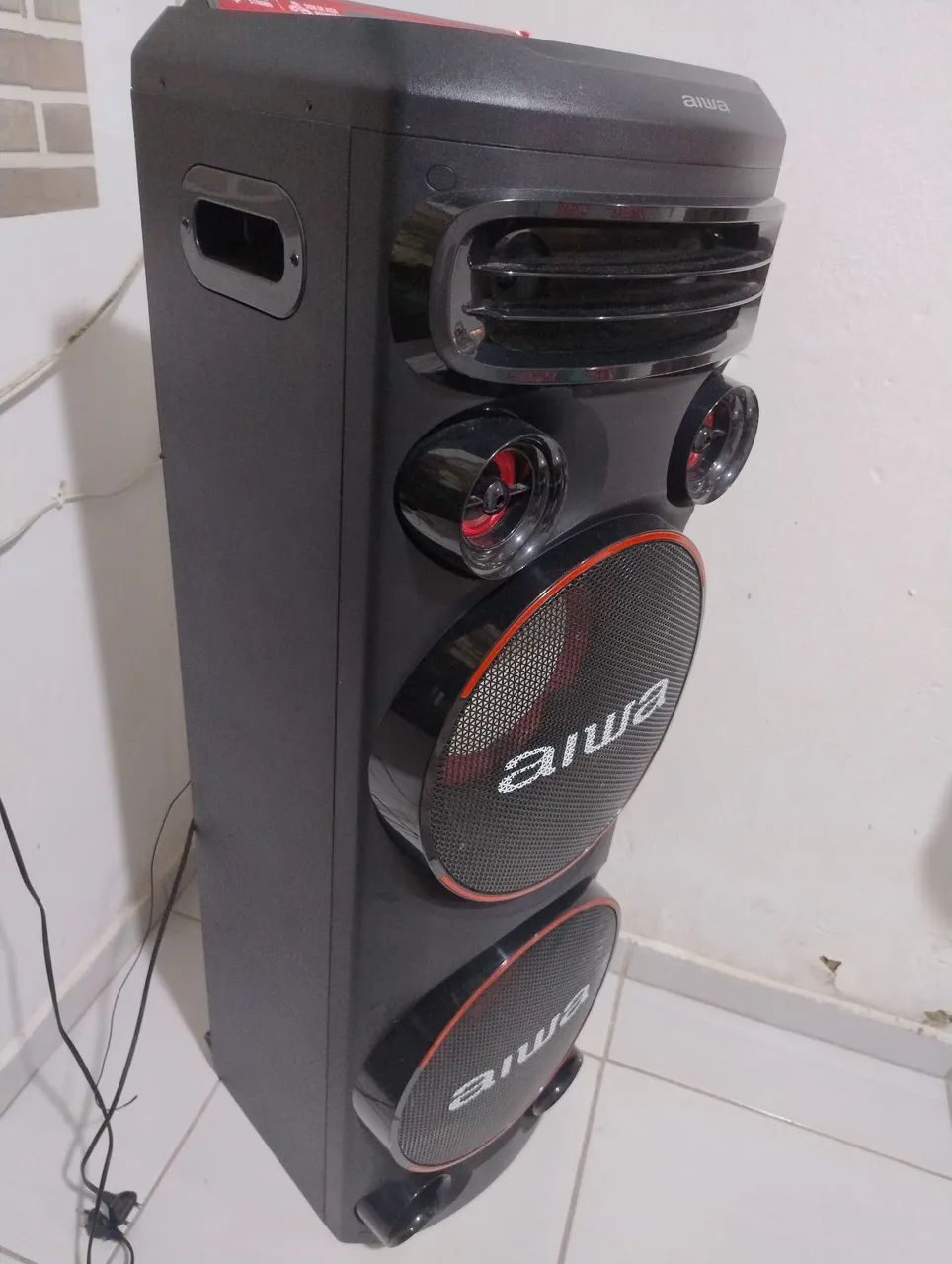 Vendo caixa de som aiwa - Foto 2