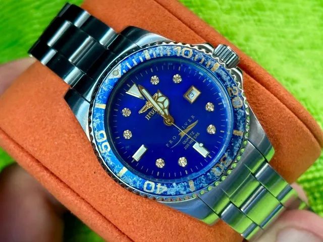 Relógio Invicta Pro Diver 38mm Submariner Original à Bateria  - Foto 3