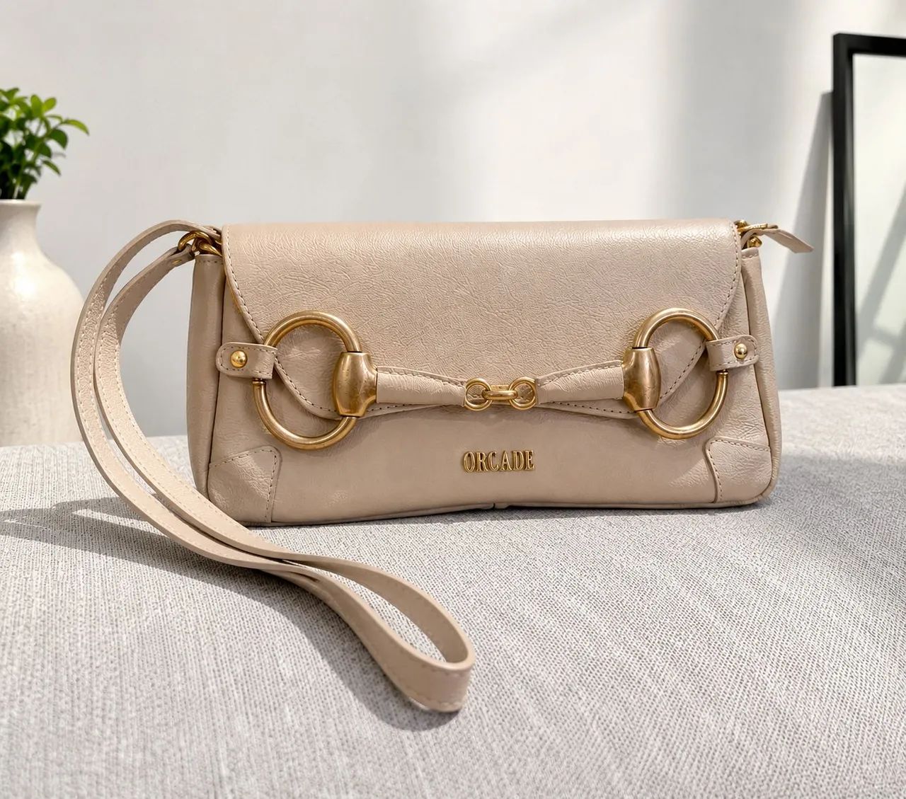 Bolsa de couro arcade 