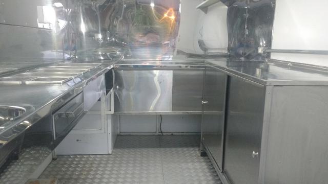Trailer Food Truck todo em inox pronto para trabalhar - Foto 6