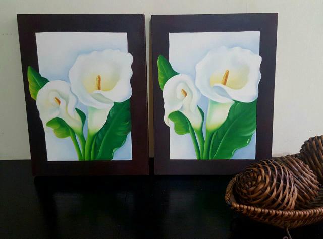 Pintura a óleo em tela