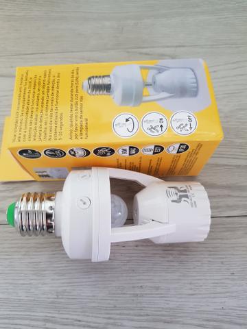 Soquete com sensor de presença inteligente
