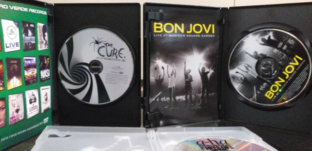 10 dvds musicais todos originais - Foto 2