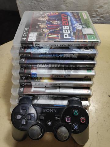 Ps3 slim 160gb + 9 jogos - Foto 2