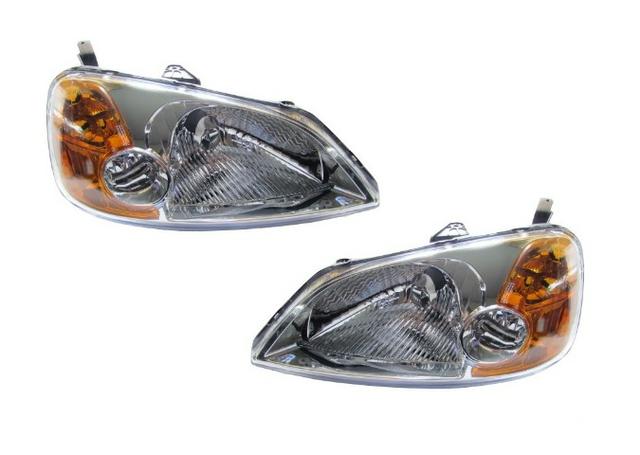 Par Farol Honda Civic 2001 2002 2003 Direito Seta Ambar