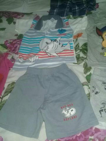 Lote de roupas Menino de 1 ano - Foto 6