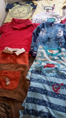 Malote de roupas menino