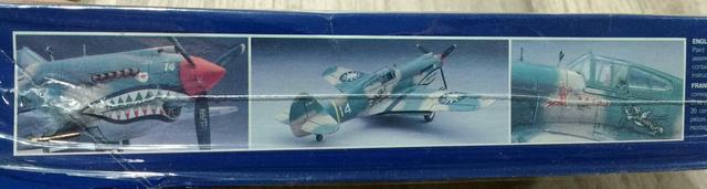 Avião de plástico para montar do Curtiss P-40B "Kittyhawk", escala 1/48, da Monogram - Foto 4