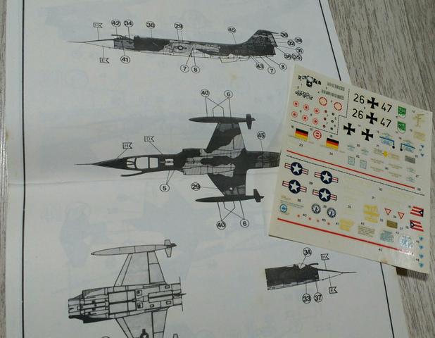 Avião de plástico para montar do Lockheed F-104C/G Starfighter, escala 1/48, da Revell - Foto 5