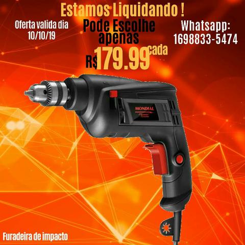 Furadeira de impacto Mondial 550W