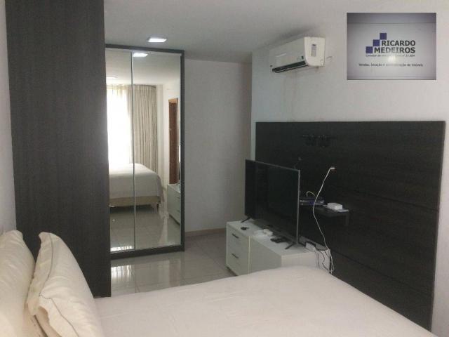 Apartamento de 82m², com 2 suítes, loteamento aquarius - Foto 8