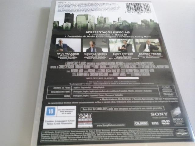 DVD Trabalho Interno (Documentário) - Charles Ferguson - Foto 3