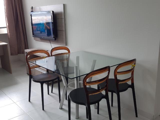 Vendo ou Alugo Flat Mobiliado - Ed. Belleville - Foto 2