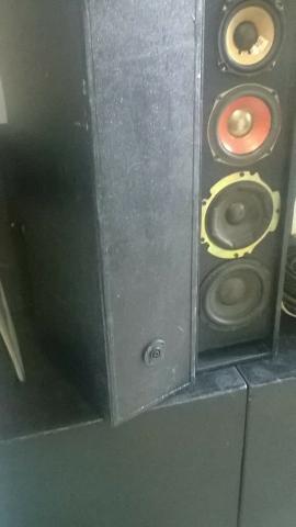 Par de Caixa de som torre 250 watts RMS super barato - Foto 3