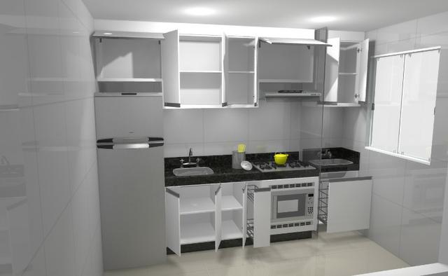 Cozinha armário Planejado 100% MDF. S/ a pedra - Foto 3