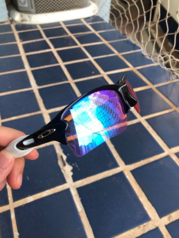 oakley flak branca