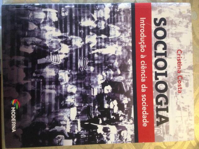 Livro Sociologia Introdução à ciência da sociedade -Cristina Costa - Editora Moderna