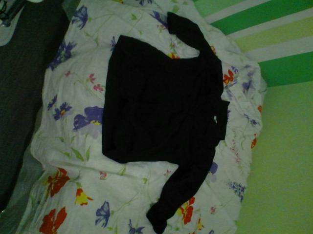 Blusa manga comprido, gola alta tam.44/46