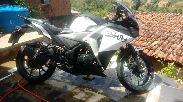 Vendo moto NAZAXX ou troco em carros q esta bem conservado - Foto 2