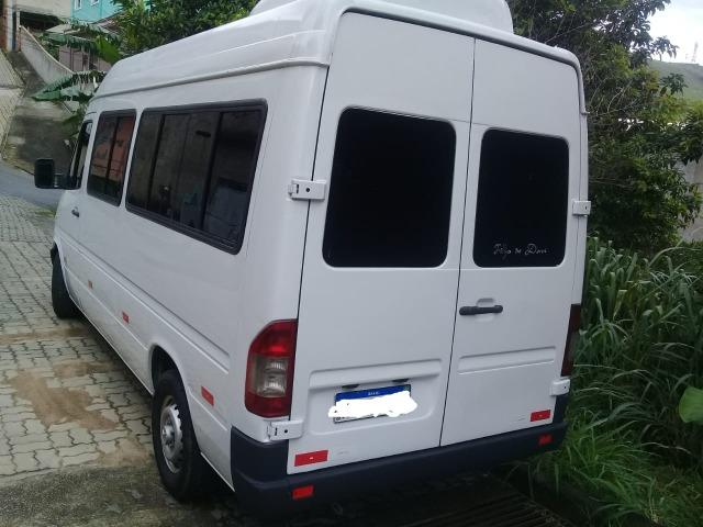 Vendo ou Troco Van Mercedes Benz Sprinter 313 Teto Alto Completa - Foto 2