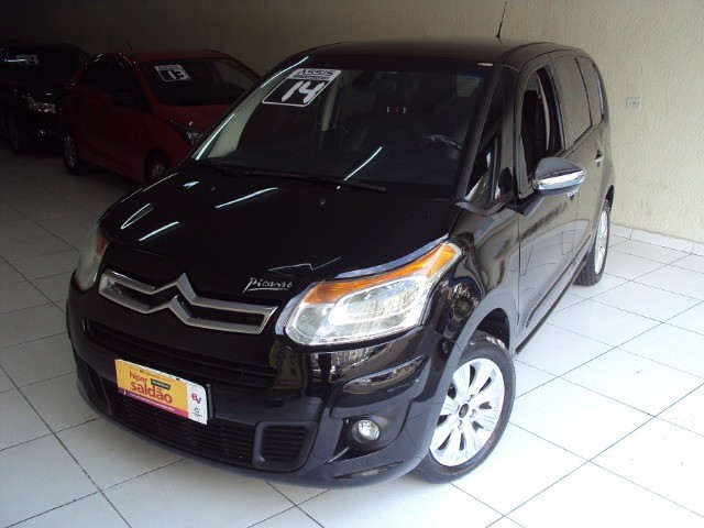 CITROEN C3 PICASSO EXCLUSIVE 1.6 FLEX ANO 2014 AUTOMÁTICO