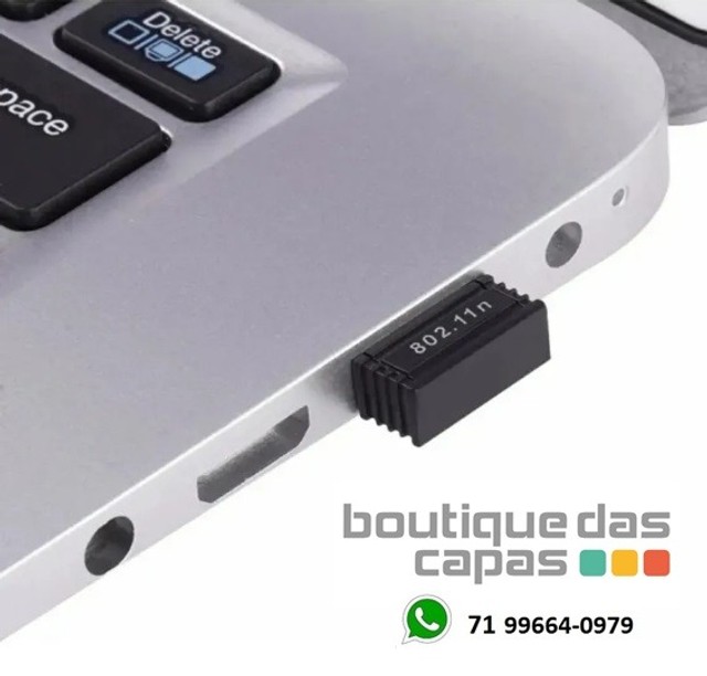 mini adatapdor wireless wi-fi notebook 2.4 GHZ até 450mpbs 802.11n - CH-0440 xtrad - Foto 2