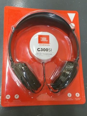 Fone De Ouvido Jbl C300 Headphone On Ear Almofadas Estofadas Preto Original  Lacrado. - Celulares e telefonia - Madalena, Recife 1012912663 | OLX
