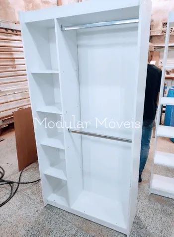 Closet 4 Peças - Branco 100% MDF - Foto 2