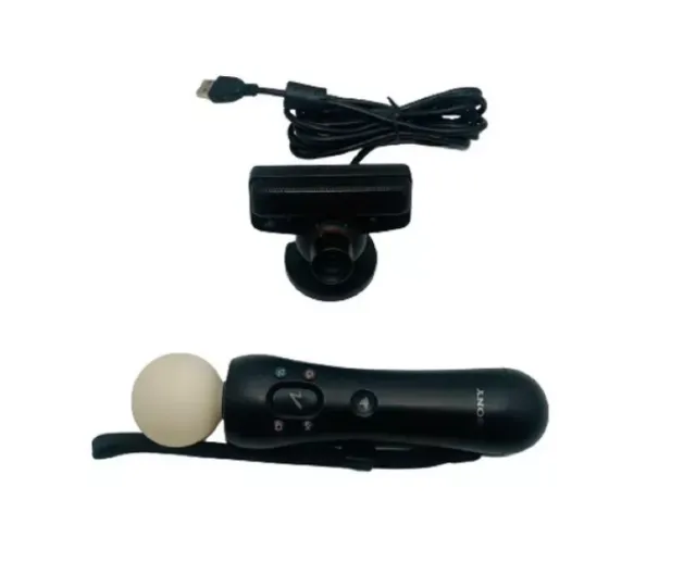 Kit PS Move - Bastão + Câmera + Jogo Sports Champions