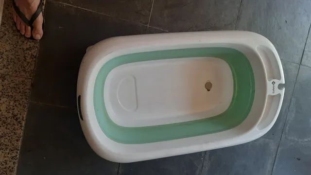 Banheira portátil bebê comfy saber dorel safety 1st 35 litros - Foto 4