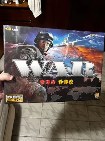 Brinquedo Jogo De Estrategia War Especial Grow Novo