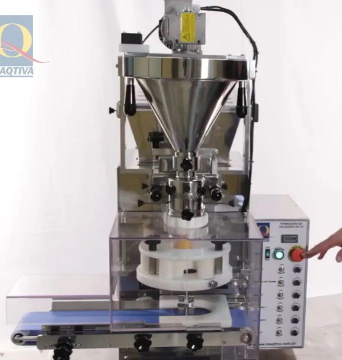 Modeladora Duplo Recheio Industrial salgados/Doces - motor industrial alta produção 