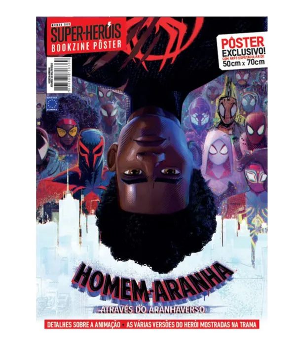 Homem Aranha Miles Morales, Pôster 50x70, em Revista - Foto 2
