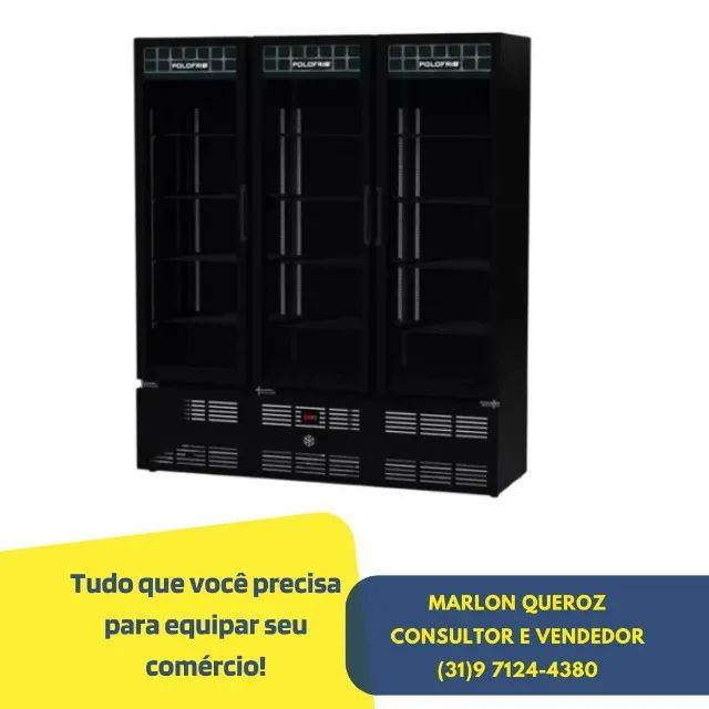 Auto Serviço Freezer 3 Portas Polo Frio Novo