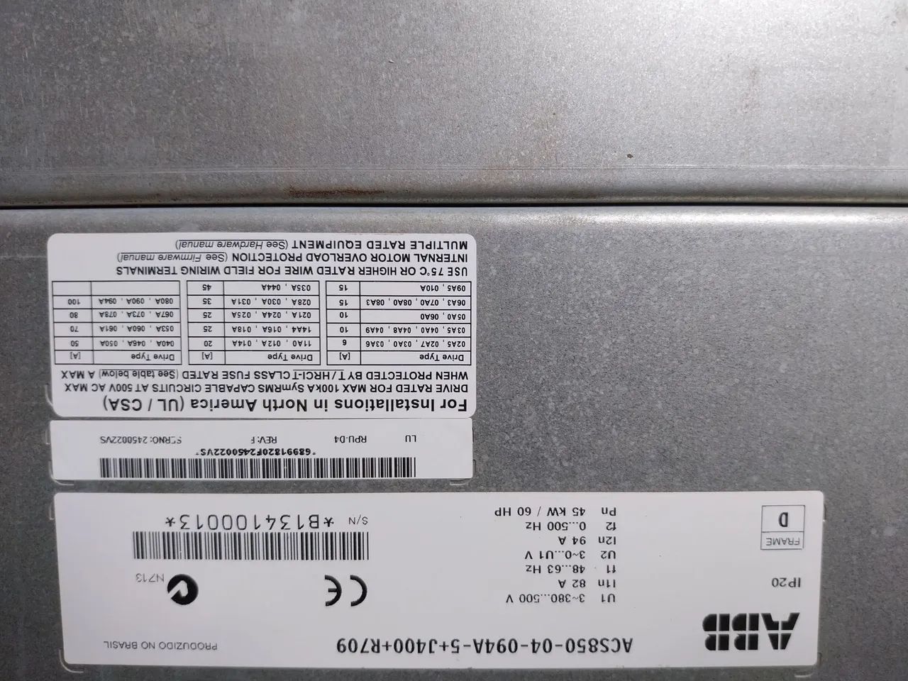 Inversor de frequencia ACS850 ABB 60HP - Foto 3